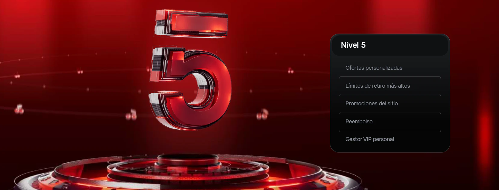 Revolution Casino programa VIP y niveles de cashback